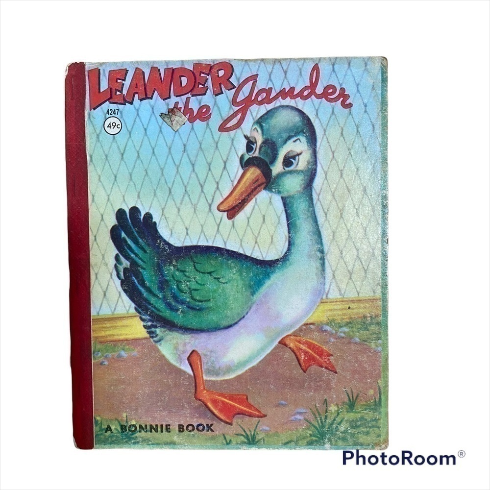 Leander the Gander Vintage Hardcover Children’s Book